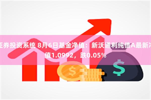 证券投资系统 8月6日基金净值：新沃通利纯债A最新净值1.0992，跌0.05%