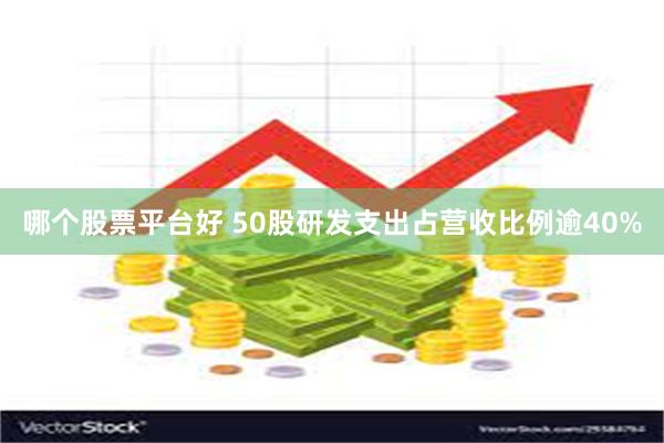 哪个股票平台好 50股研发支出占营收比例逾40%