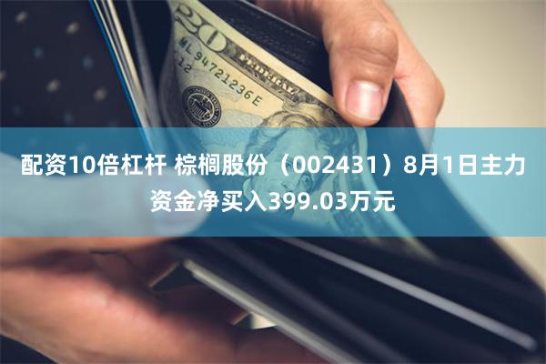 配资10倍杠杆 棕榈股份（002431）8月1日主力资金净买入399.03万元