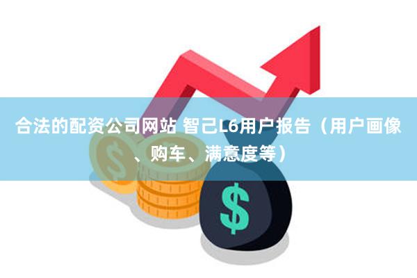 合法的配资公司网站 智己L6用户报告（用户画像、购车、满意度等）