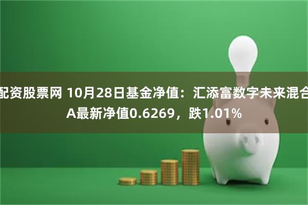 配资股票网 10月28日基金净值：汇添富数字未来混合A最新净值0.6269，跌1.01%