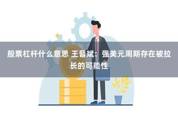 股票杠杆什么意思 王晋斌：强美元周期存在被拉长的可能性