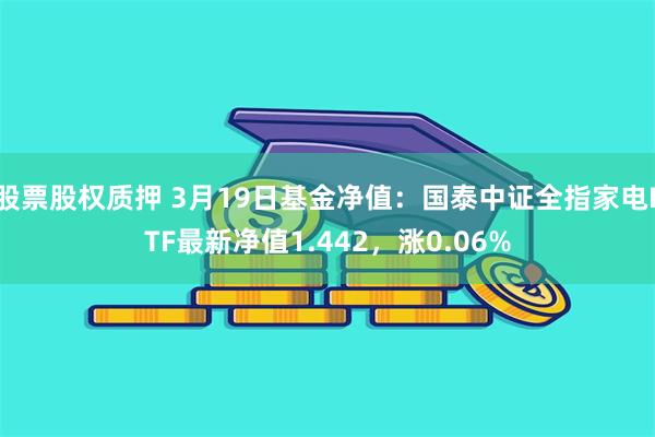 股票股权质押 3月19日基金净值：国泰中证全指家电ETF最新净值1.442，涨0.06%